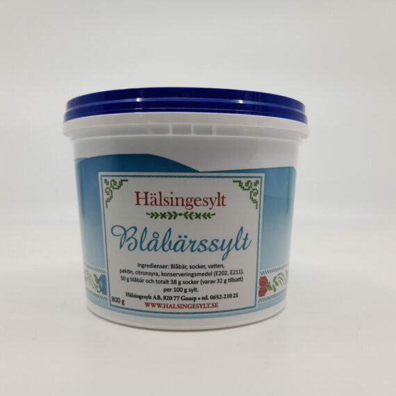 Blåbärsylt, 800g