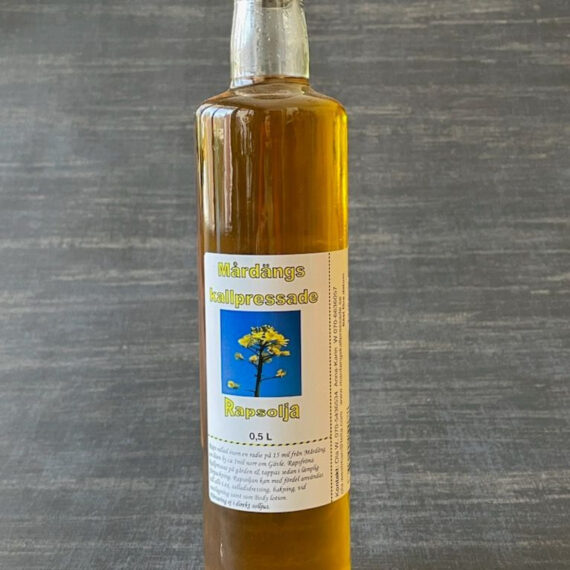 Kallpressad Rapsolja 0,25L Flaska
