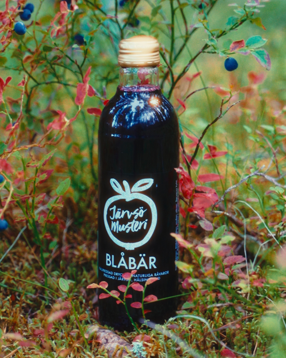 Blåbärsdryck 33cl - Bild 2