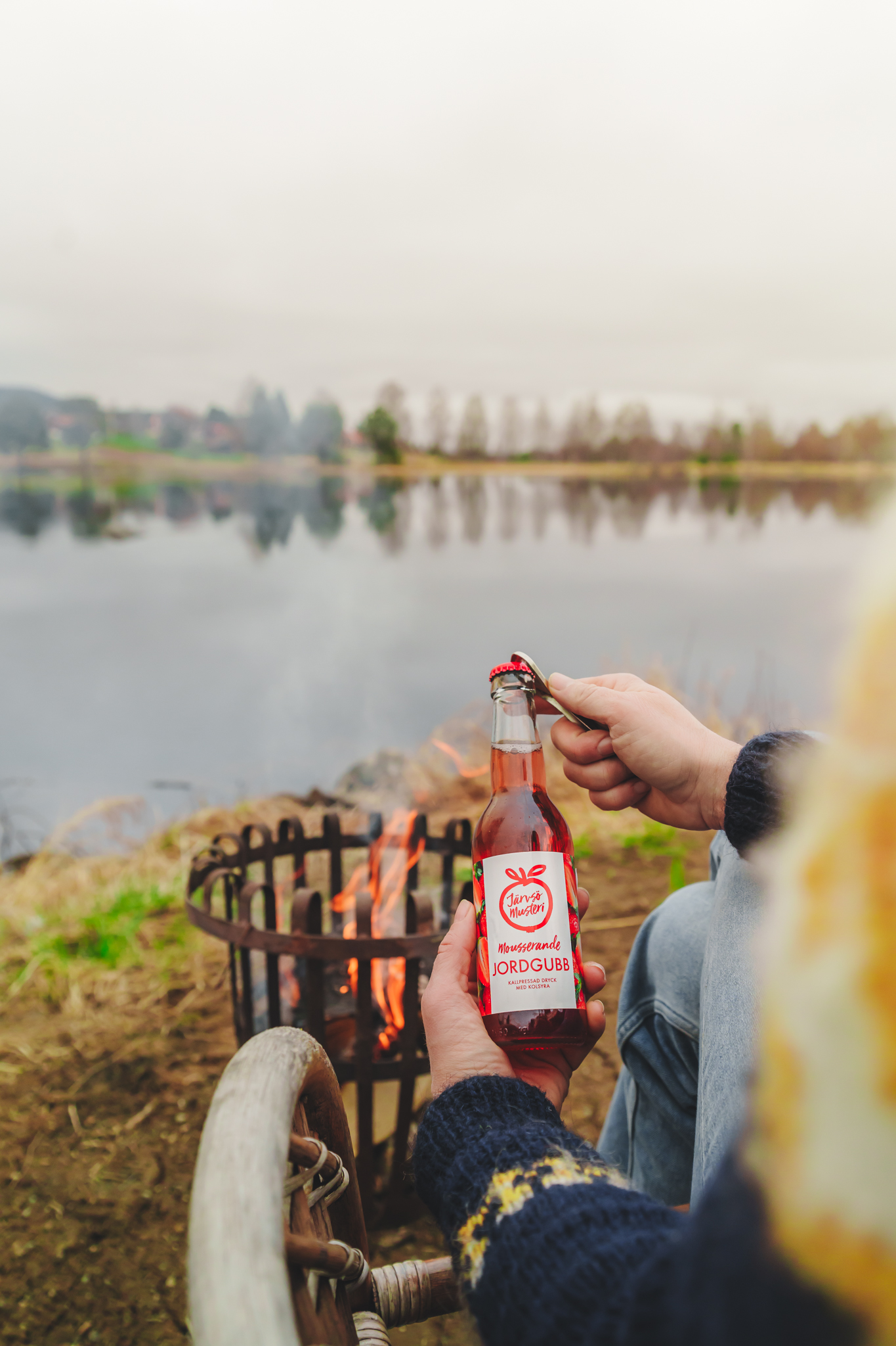 Mousserande Jordgubbsdryck 33cl - Bild 2