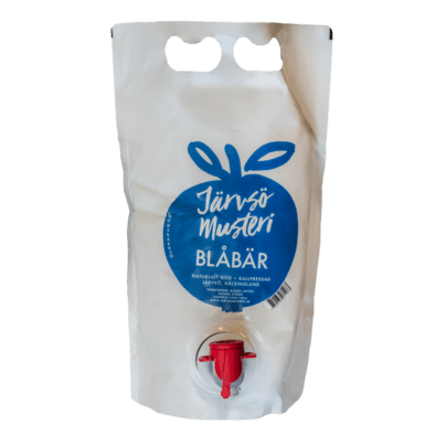 Järvsö Musteri blåbärsdryck 1,5L bag-in-box