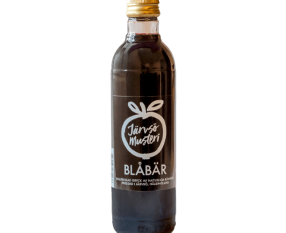 Järvsö Musteri blåbärsdryck på flaska