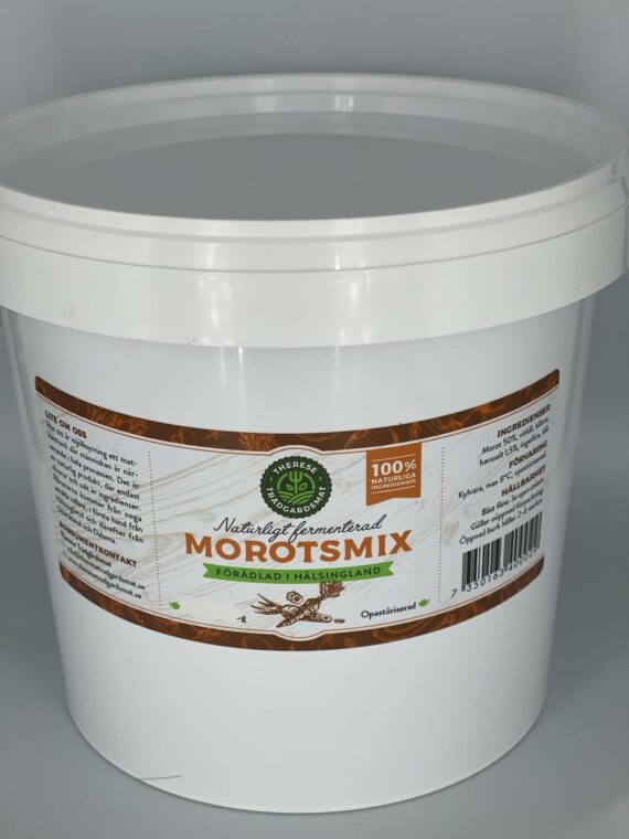Morotsmix på hink
