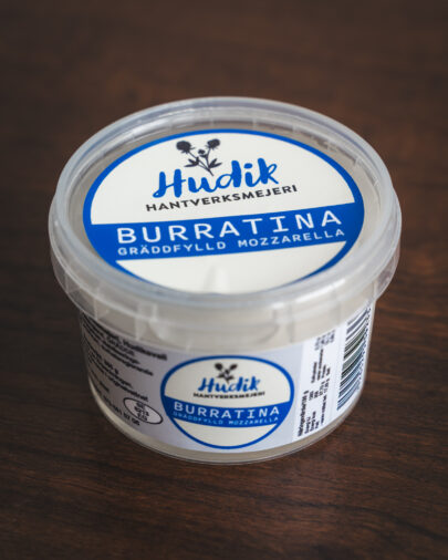 Burratina Ost Burrata Hudik Hantverksmejeri