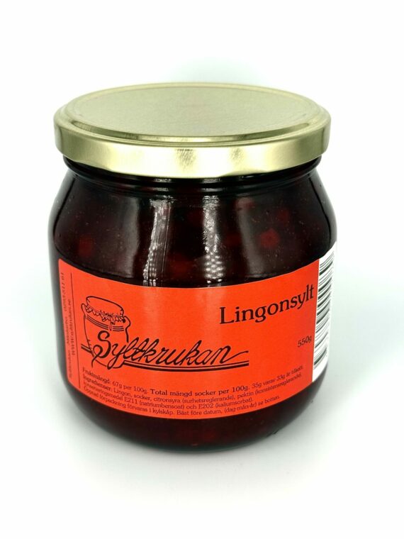 Lingonsylt, 550g