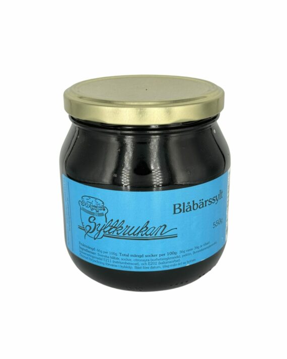 Blåbärssylt, 550g