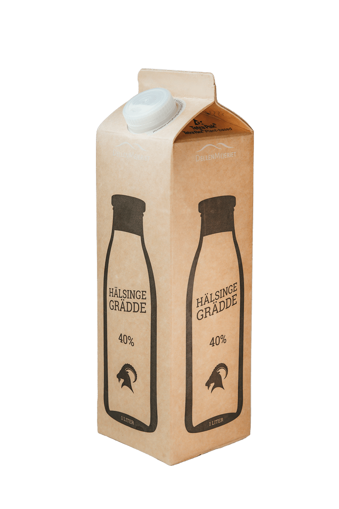 Hälsingegrädde 40% 1 liter